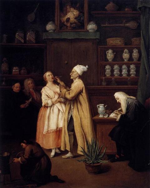 The Apothecary by Pietro Longhi