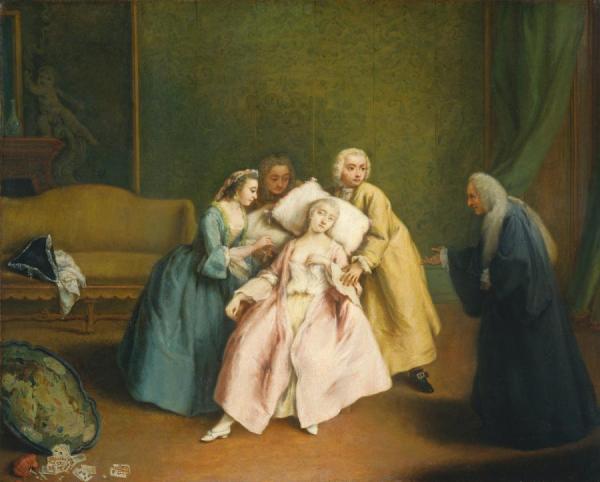 The Faint by Pietro Longhi Oil Painting Reproductions