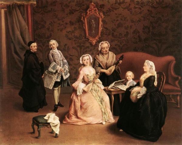The Little Concert by Pietro Longhi