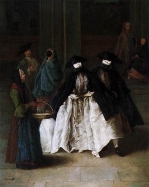 The Scent-seller by Pietro Longhi