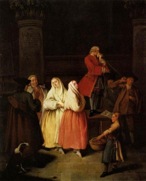The Soothsayer by Pietro Longhi
