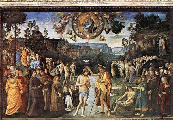 Pietro Perugino Baptism Of Christ