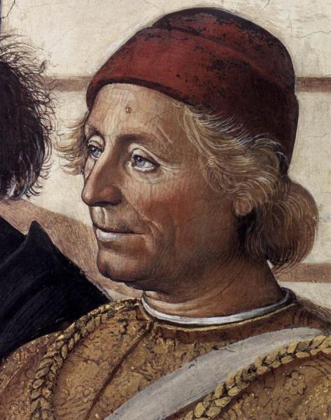 Christ Handing The Keys To St Peter (detail) by Pietro Perugino Oil Painting Reproductions