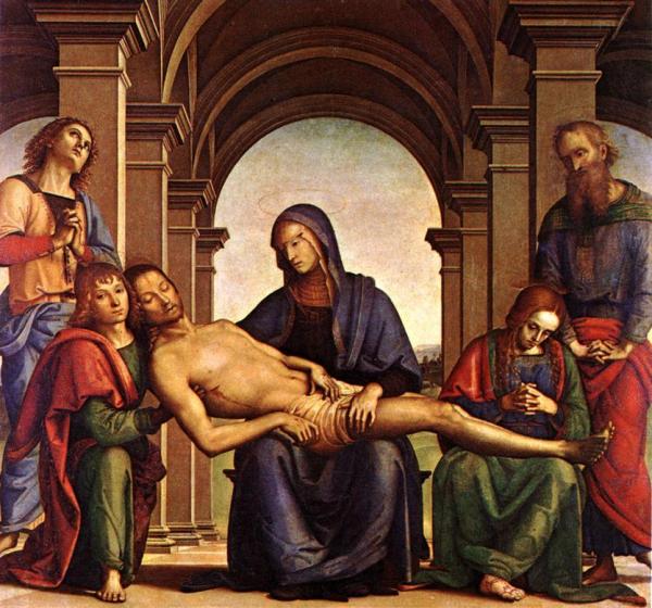 Pieta by Pietro Perugino