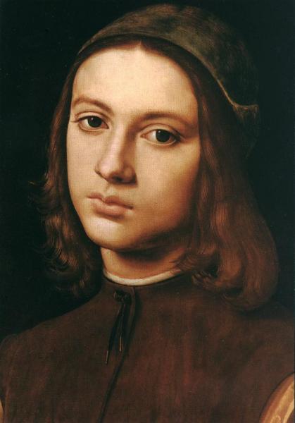 Portrait Of A Young Man by Pietro Perugino
