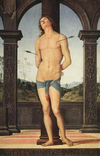 Pietro Perugino St Sebastian