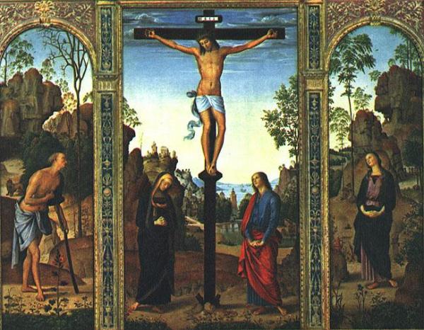 The Galitzin Triptych by Pietro Perugino
