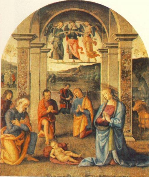 The Presepio by Pietro Perugino
