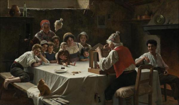 The Marionettes by Pietro Saltini