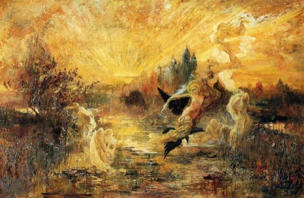 Sunrise by Pinckney Marcius-simons Oil Painting Reproductions