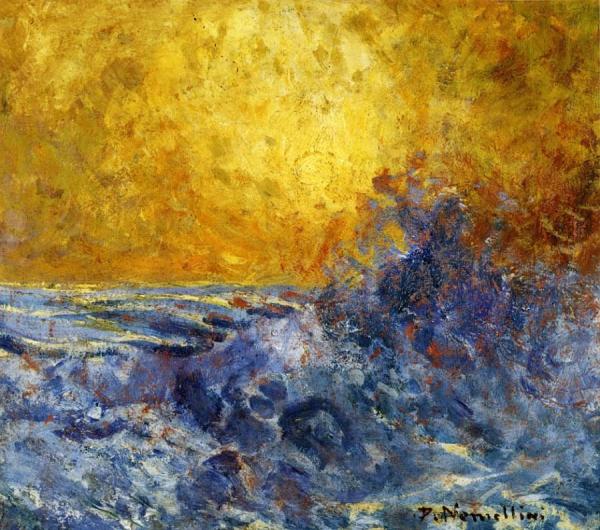 The Sea by Plinio Nomellini