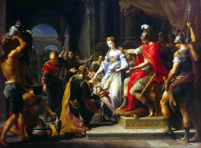 Continence Of Scipio, 1771 by Pompeo Batoni