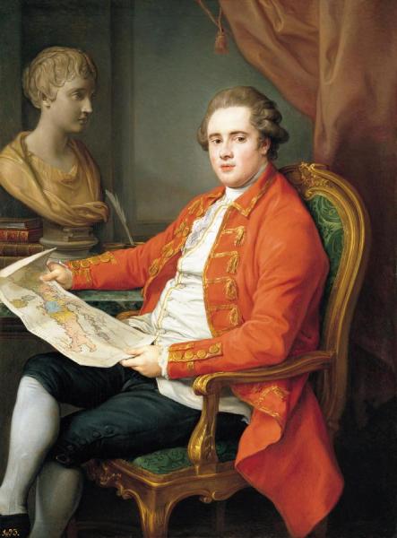 George Legge,viscount Lewisham,later 3rd Earl Of Dartmouth(c.1777) by Pompeo Batoni