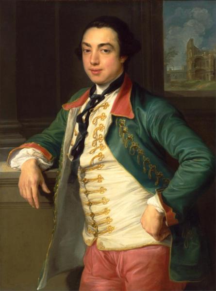 James Caulfeild, 4th Viscount Charlemont (later 1st Earl Of Charlemont) by Pompeo Batoni
