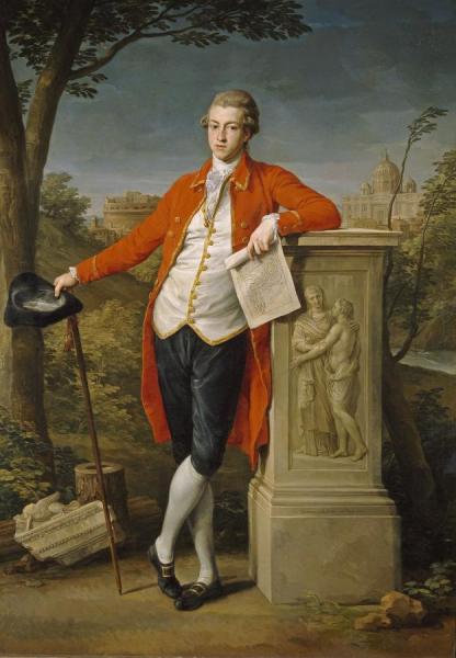 Portrait Of Francis Basset, 1st Baron De Dunstanville And Basset (1757-1835) by Pompeo Batoni