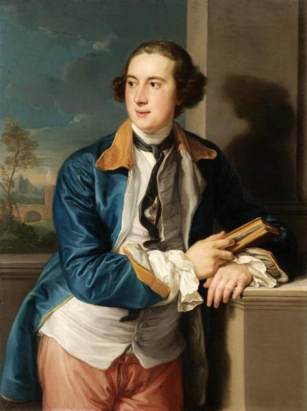 Portrait Of William Legge, 2nd Earl Of Darmouth (1731-1801) by Pompeo Batoni Oil Painting Reproductions