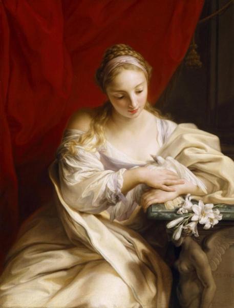 Purity Of The Heart by Pompeo Batoni