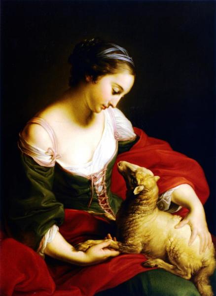 Tameness(1752) by Pompeo Batoni