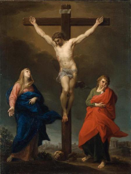 The Crucifixion(1762) by Pompeo Batoni Oil Painting Reproductions