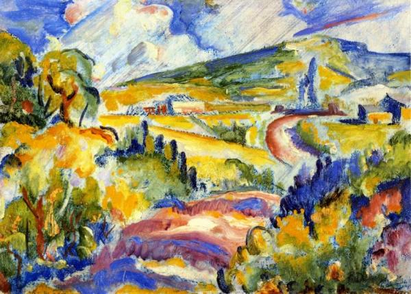 Preston Dickinson Landscape, Quebec