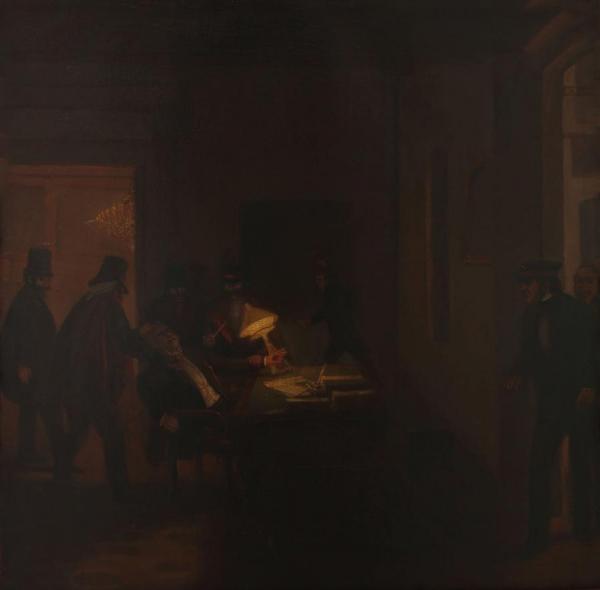 Asesinato De Maza by Prilidiano Pueyrredon