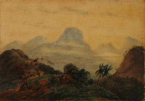Paisaje (recuerdo Del Brasil) by Prilidiano Pueyrredon