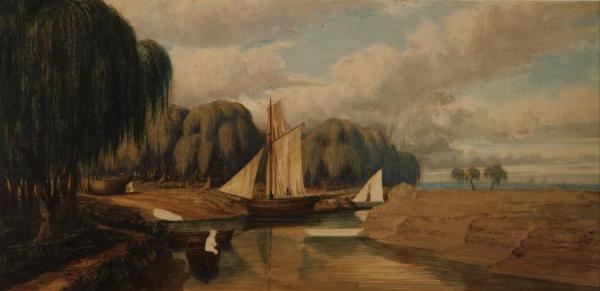 Prilidiano Pueyrredon Paisaje (san Fernando)