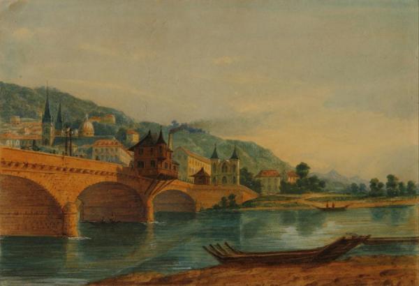 Paisaje (suiza) by Prilidiano Pueyrredon