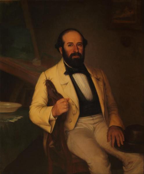 Retrato De Santiago Calzadilla by Prilidiano Pueyrredon