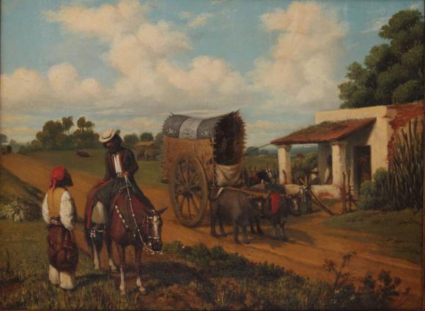 Un Alto En La Pulperia by Prilidiano Pueyrredon