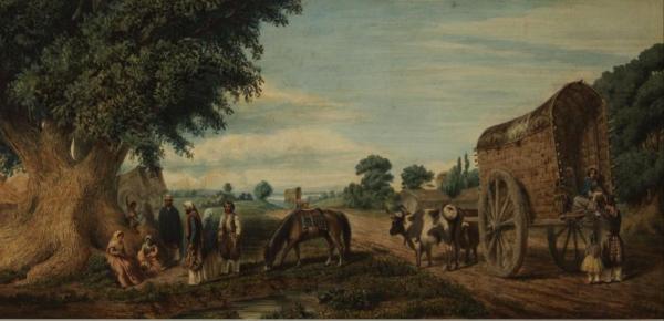 Prilidiano Pueyrredon Un Domingo En Los Suburbios De San Isidro