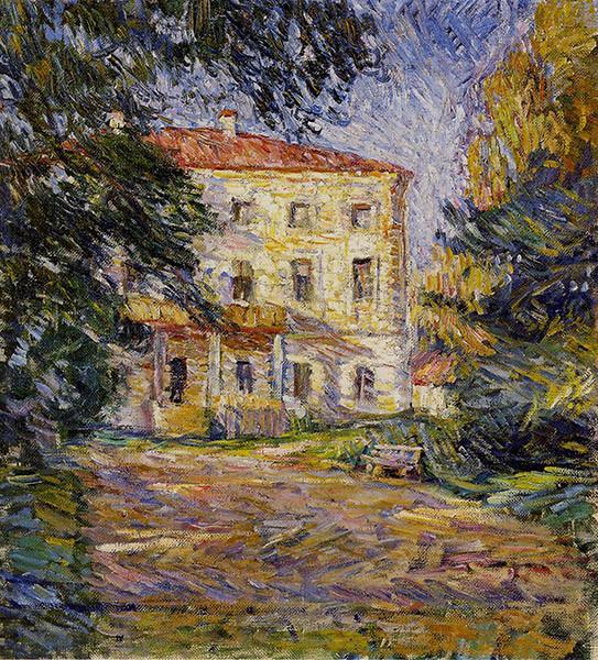 A House In Belkino by Pyotr Konchalovsky