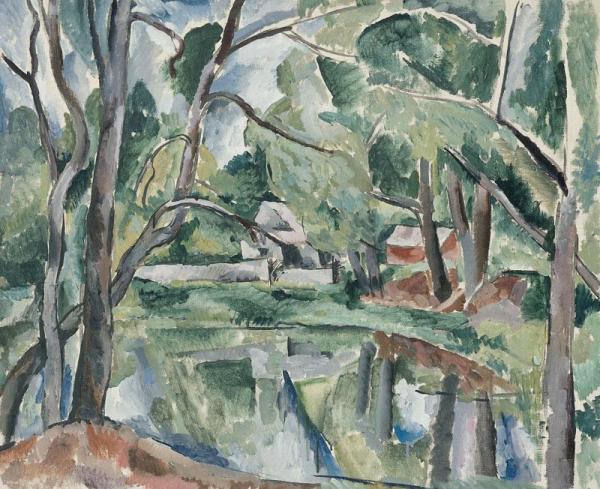 A Pond by Pyotr Konchalovsky