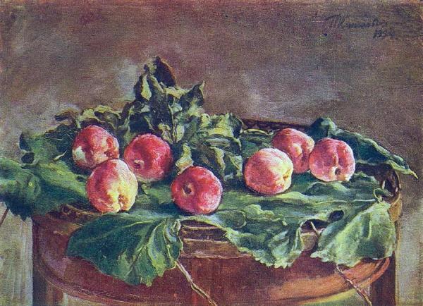 Apples by Pyotr Konchalovsky