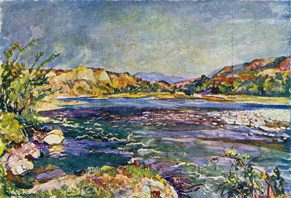 Aragva by Pyotr Konchalovsky