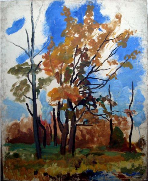 Autumn Landscape by Pyotr Konchalovsky