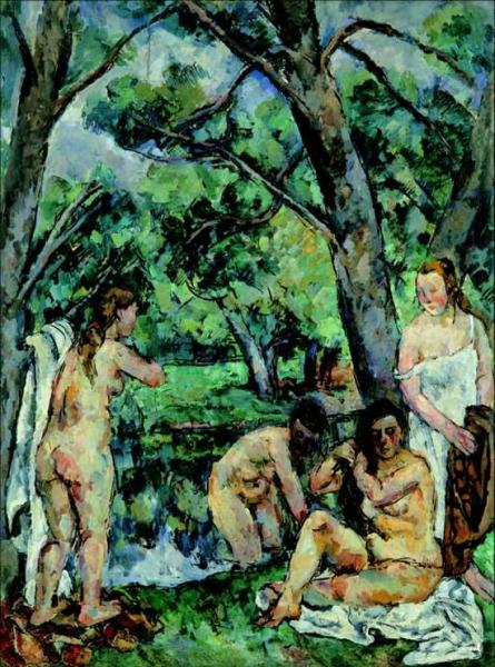 Bathers by Pyotr Konchalovsky