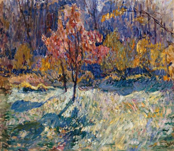 Belkino. Garden by Pyotr Konchalovsky