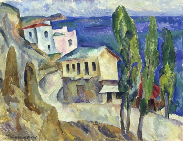 Crimea. Alupka by Pyotr Konchalovsky