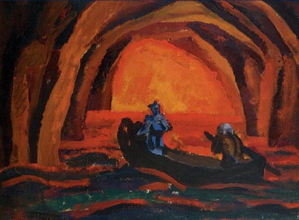 Design For The Opera By Wolfgang Amadeus Mozart, 'don Giovanni' by Pyotr Konchalovsky