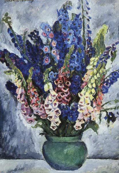 Digitalis by Pyotr Konchalovsky