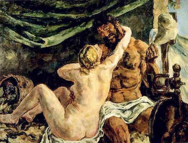 Hercules And Omphale by Pyotr Konchalovsky