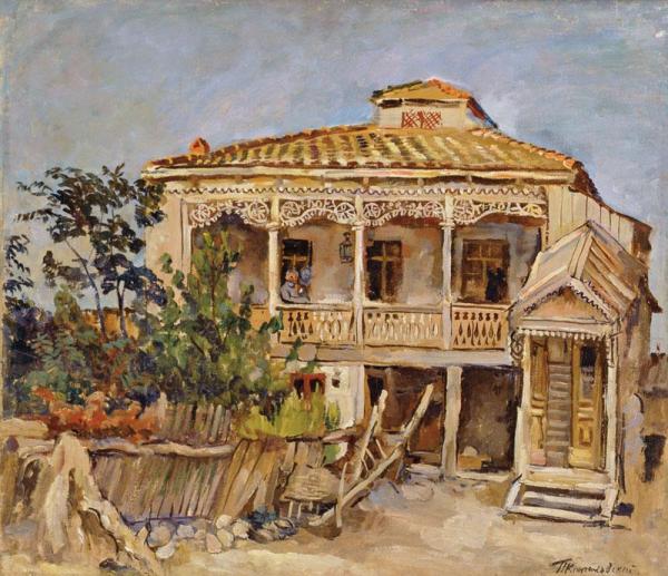 House In Mtskhet by Pyotr Konchalovsky