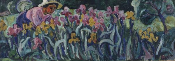 Irises by Pyotr Konchalovsky