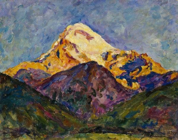 Kazbek. Early Morning by Pyotr Konchalovsky