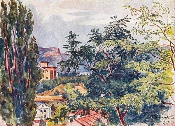 Kislovodsk by Pyotr Konchalovsky