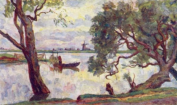Lake Ilmen by Pyotr Konchalovsky