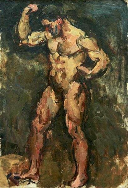 Male Nude by Pyotr Konchalovsky