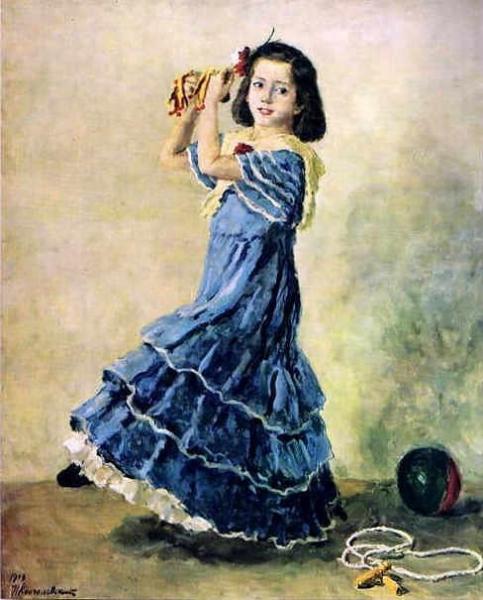 Margot Dancing by Pyotr Konchalovsky