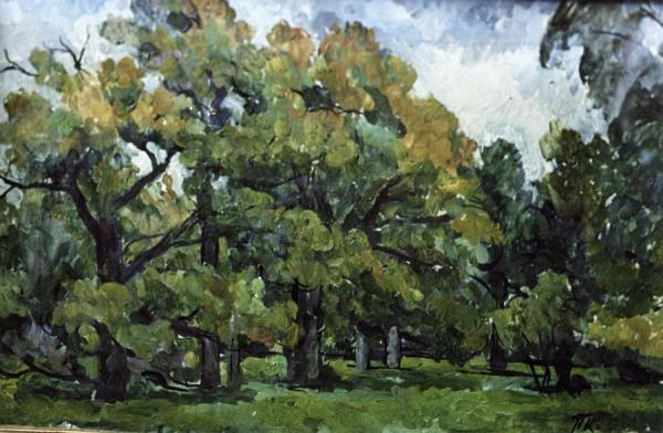 Oak Grove by Pyotr Konchalovsky